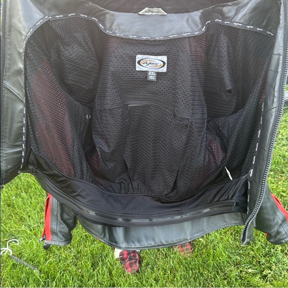 Alpinestars Black and Red Motorcycle Jacket. - Picture 5 of 9